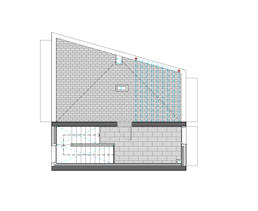 3 Viviendas en Almensilla_Planta Castillete_Vivienda aislada