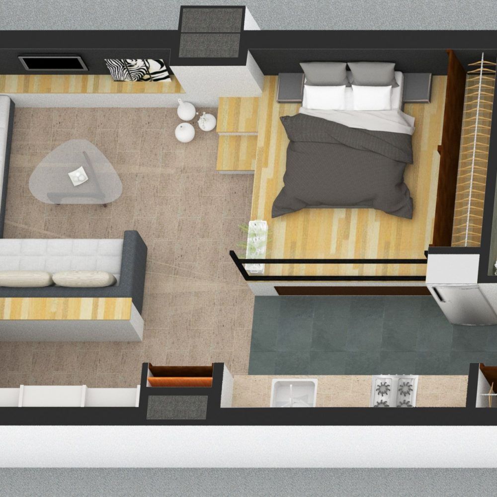 8 Apartamentos en Puerto Gelves_Axonometria_4