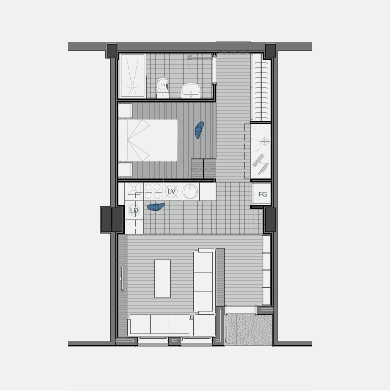 8 Apartamentos en Puerto Gelves_Planta tipo B