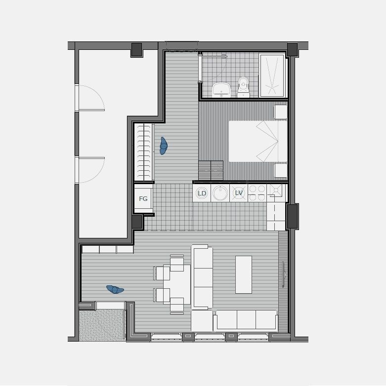 8 Apartamentos en Puerto Gelves_Planta tipo C