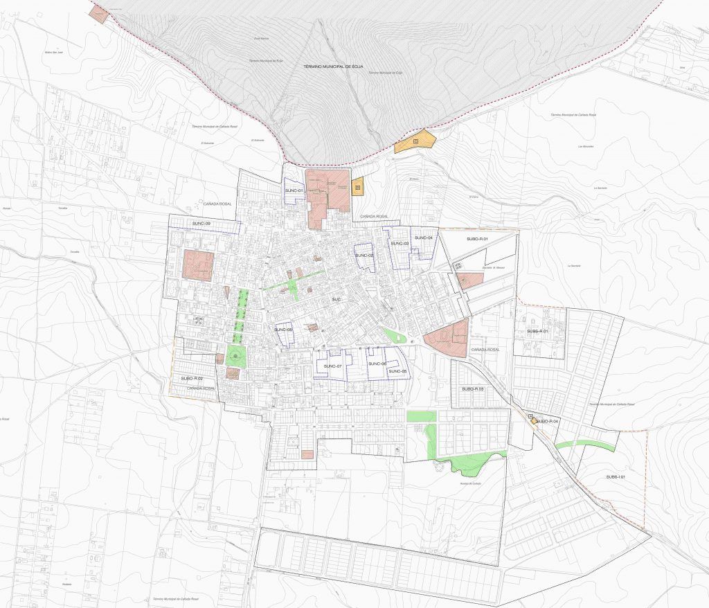 Adaptacion NNSS PGOU Cañada Rosal_Clasificacion del Término