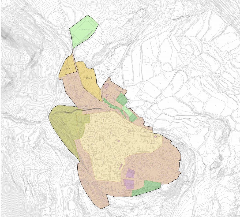 Adaptacion NNSS PGOU La Guardia de Jaen_Clasificacion del Nucleo