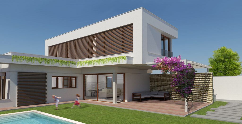 Casa Marazul_Perspectiva exterior_D