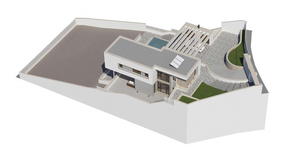 Casa Roma_Perspectiva axonometrica_A