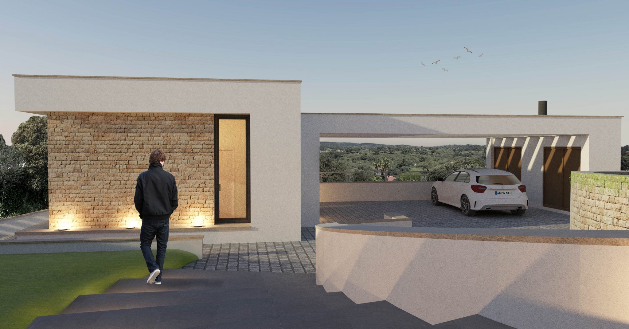 Casa Roma_Perspectiva exterior_C