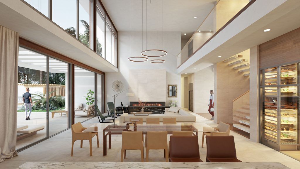Casa Simon Verde_Perspectiva interior_1