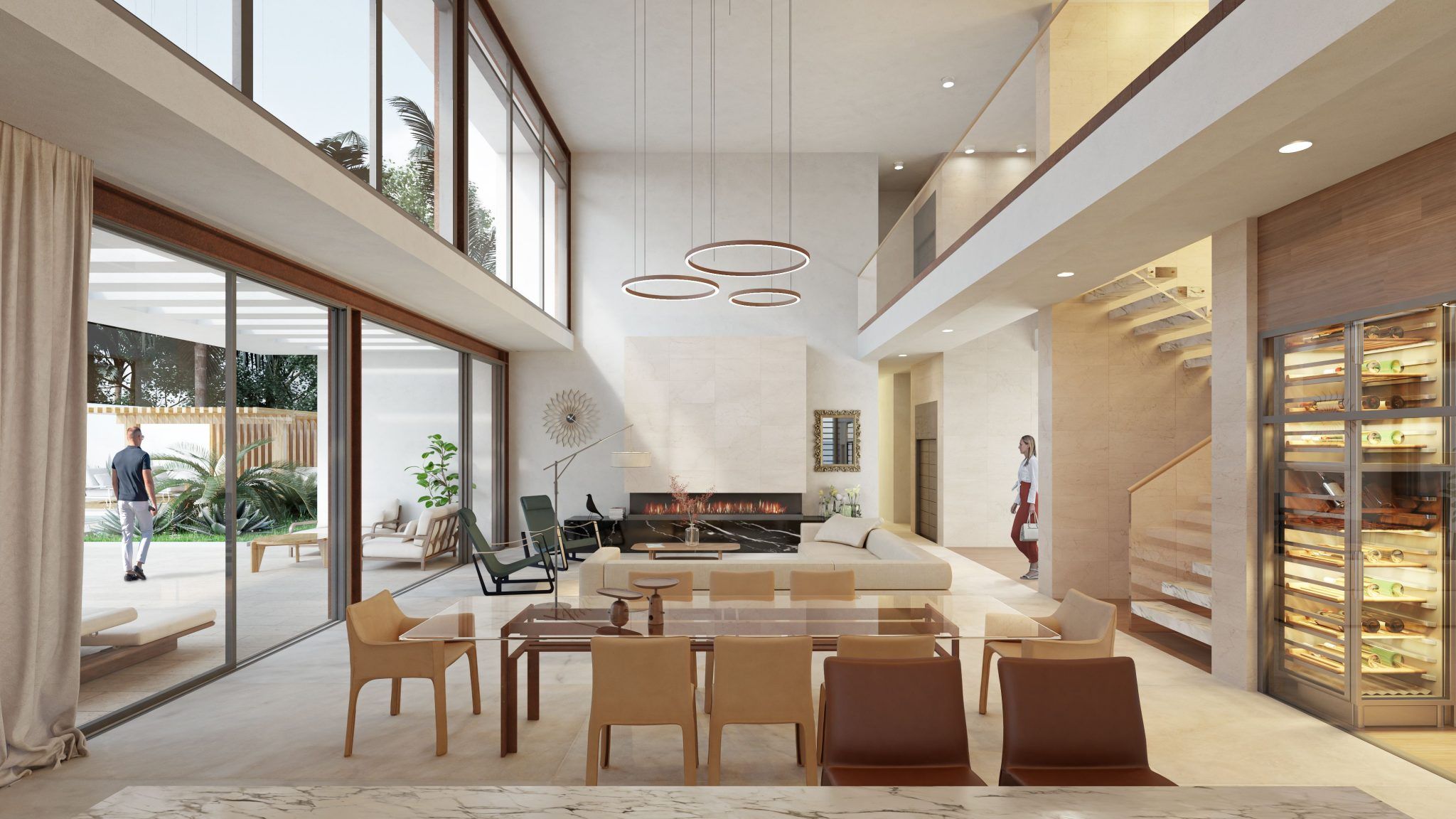 Casa Simon Verde_Perspectiva interior_1