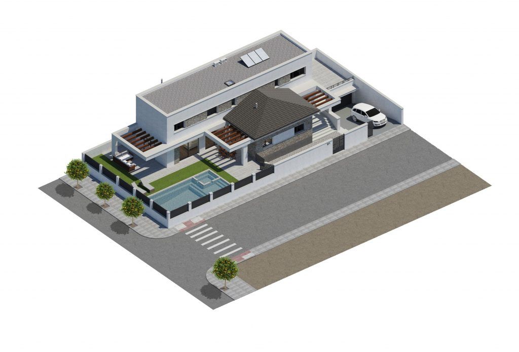 Casa paradas_Perspectiva exterior_2