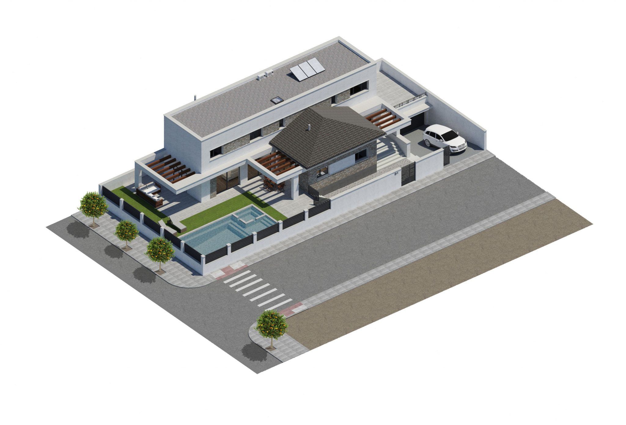 Casa paradas_Perspectiva exterior_2