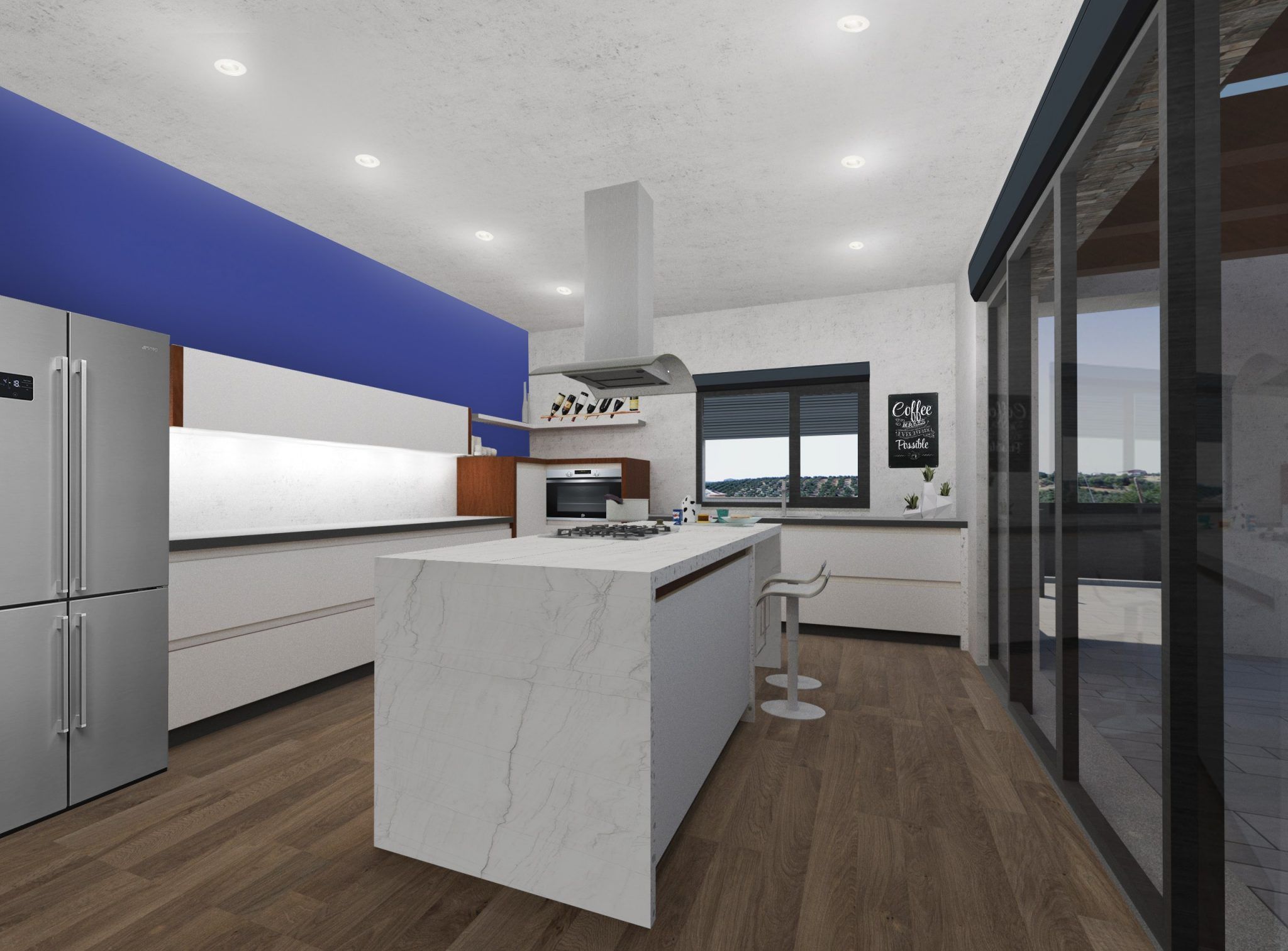 Casa paradas_Perspectiva interior_1